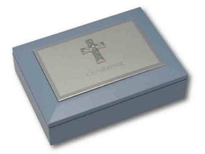 MEMORIES BOX - CHRISTENING BLUE