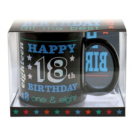 18TH HOLOGRAPHIC MUG