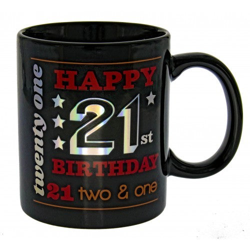 21ST HOLOGRAPHIC MUG