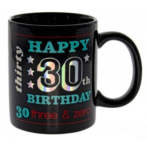 30TH BIRTHDAY HOLOGRAPHIC MUG