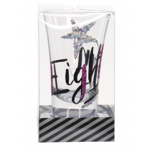 18 PINK HOLOGRAPHIC SHOT GLASS