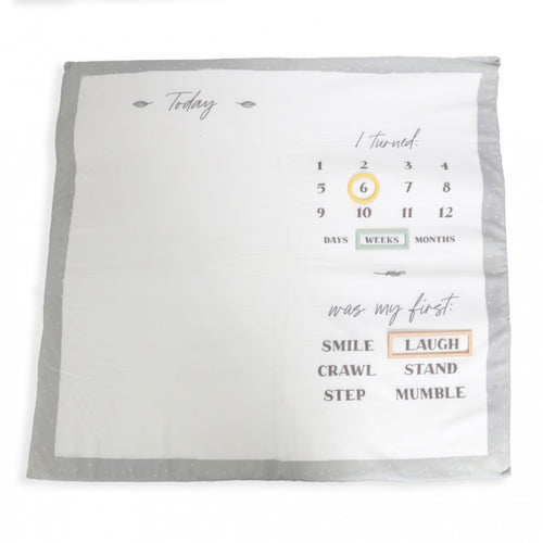 BABY MILESTONE PHOTO MAT